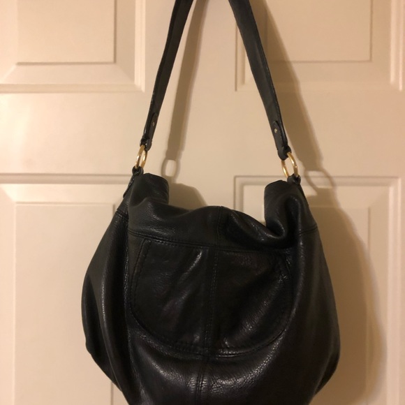 COPY - Sigrid Olsen Black Leather Hobo Shoulder Bag - Picture 5 of 6